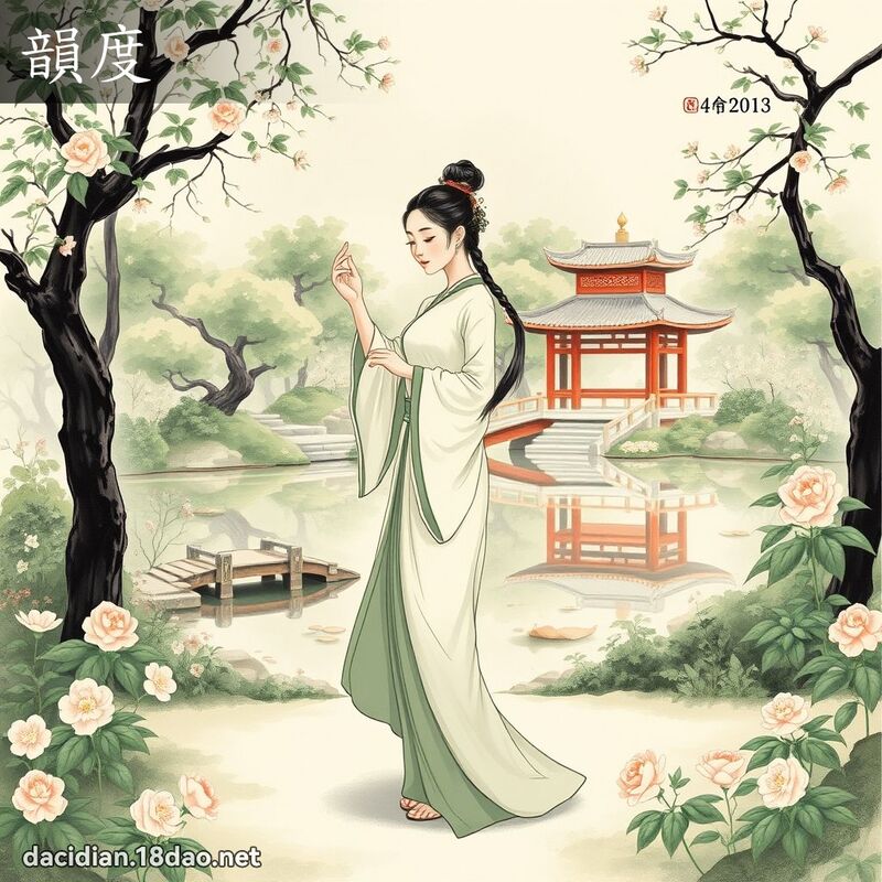 韵度 - 国语大辞典配图