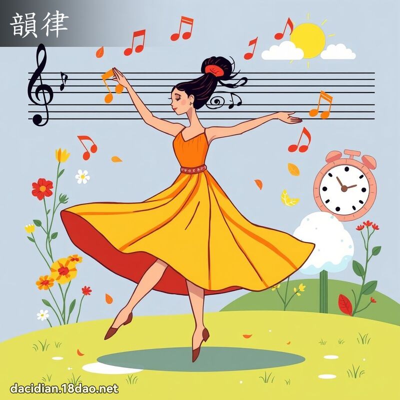 韻律 - 國語大辭典配圖