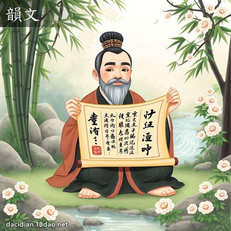 韻文 - 國語大辭典配圖