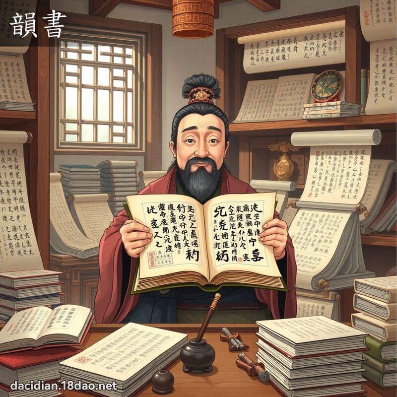 韻書 - 國語大辭典配圖