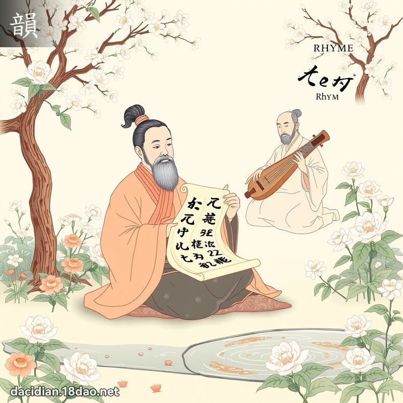 韻 - 國語大辭典配圖