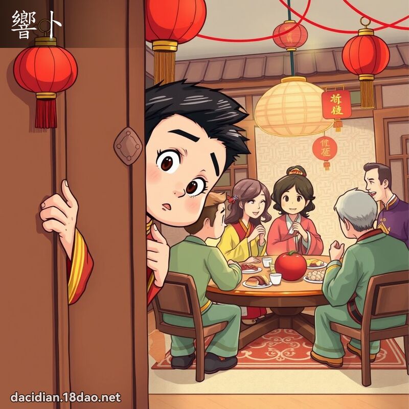 響卜 - 國語大辭典配圖