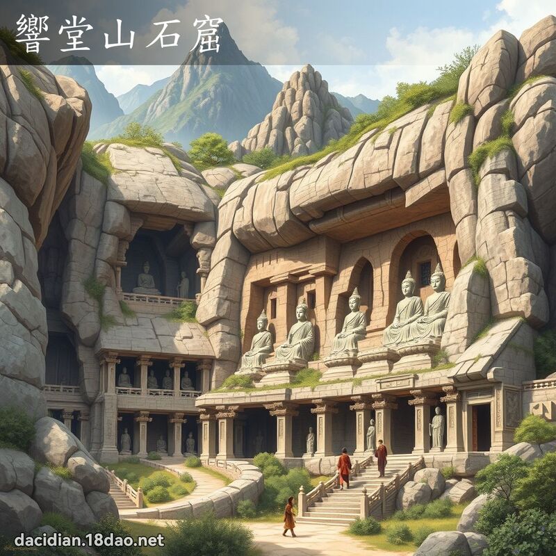 响堂山石窟 - 国语大辞典配图