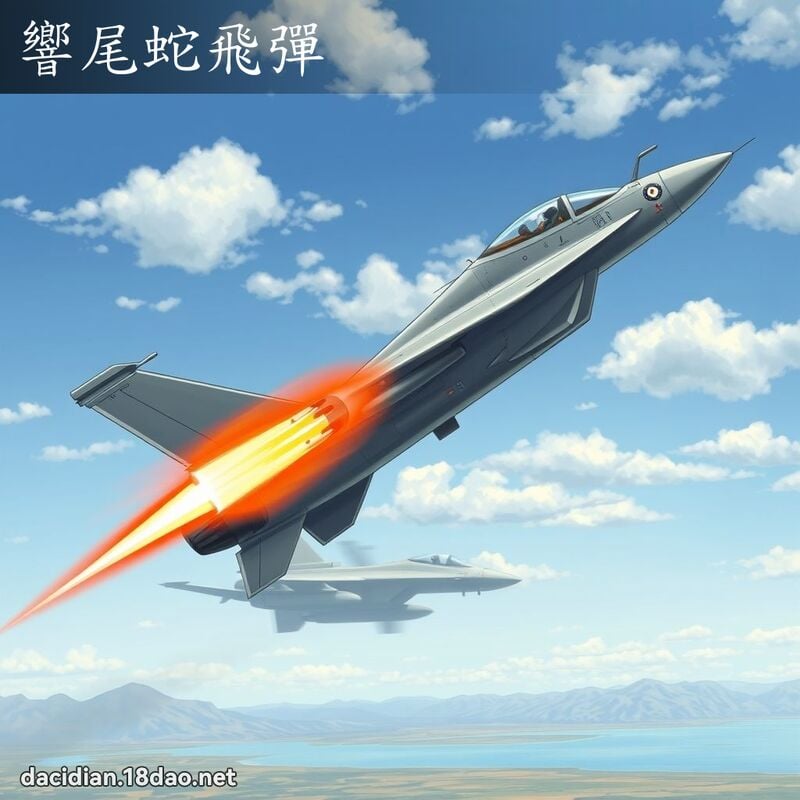 響尾蛇飛彈 - 國語大辭典配圖