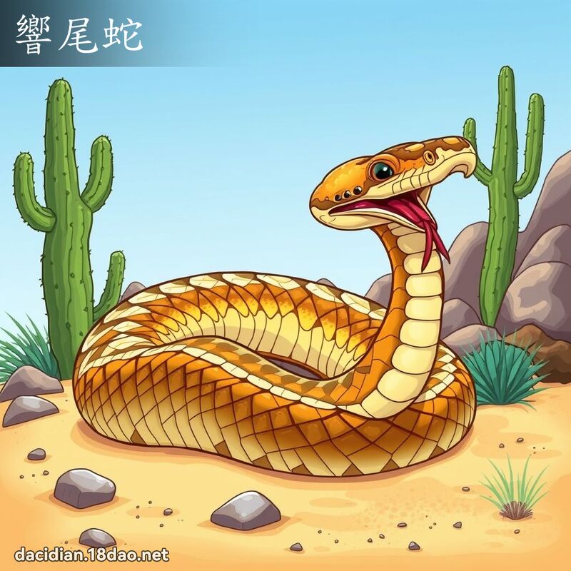 响尾蛇 - 国语大辞典配图