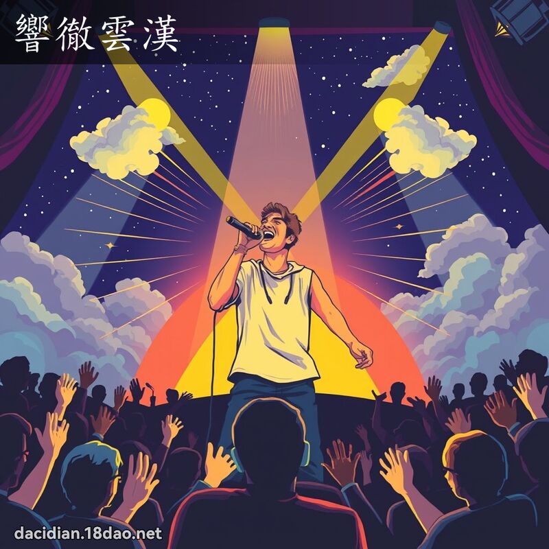 响彻云汉 - 国语大辞典配图