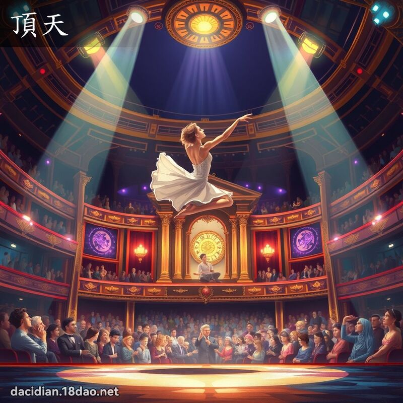頂天 - 國語大辭典配圖