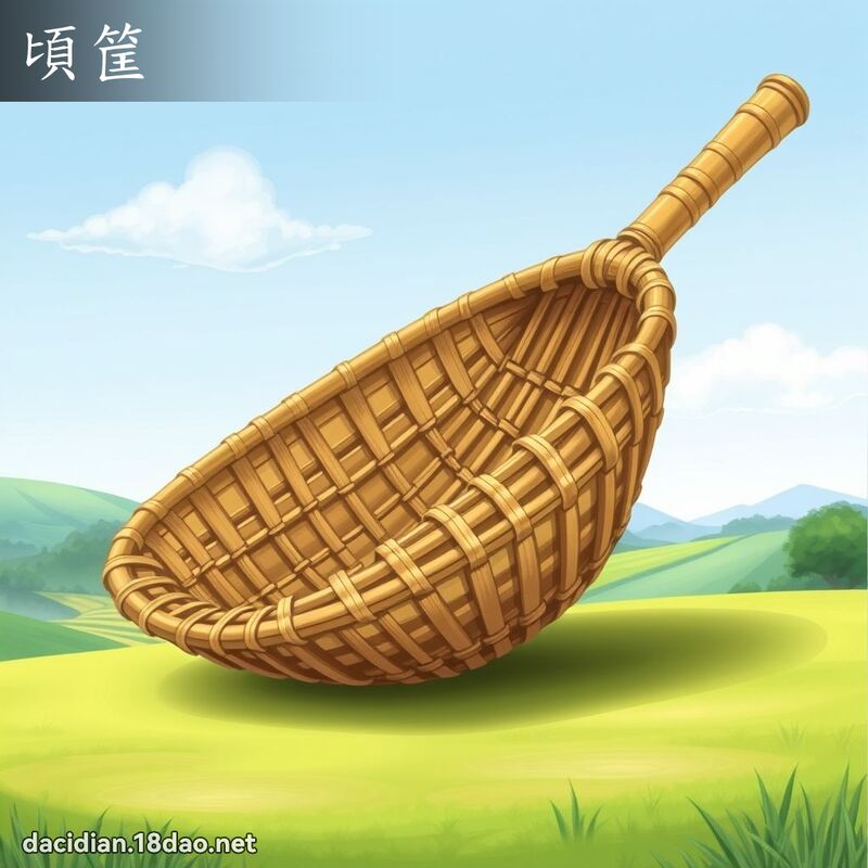 顷筐 - 国语大辞典配图