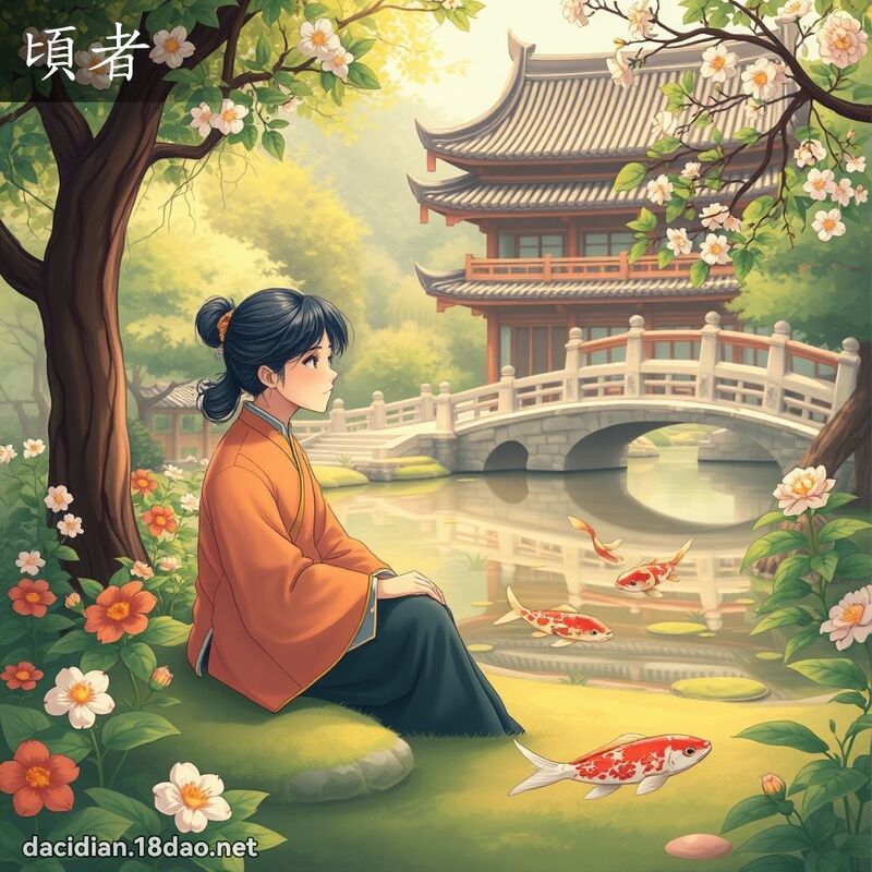 顷者 - 国语大辞典配图