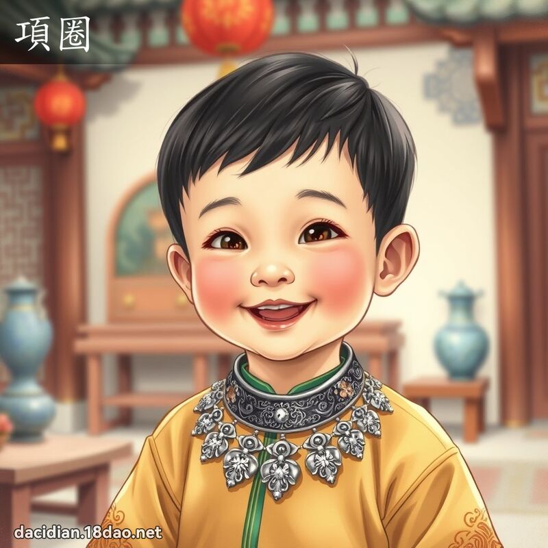 項圈 - 國語大辭典配圖