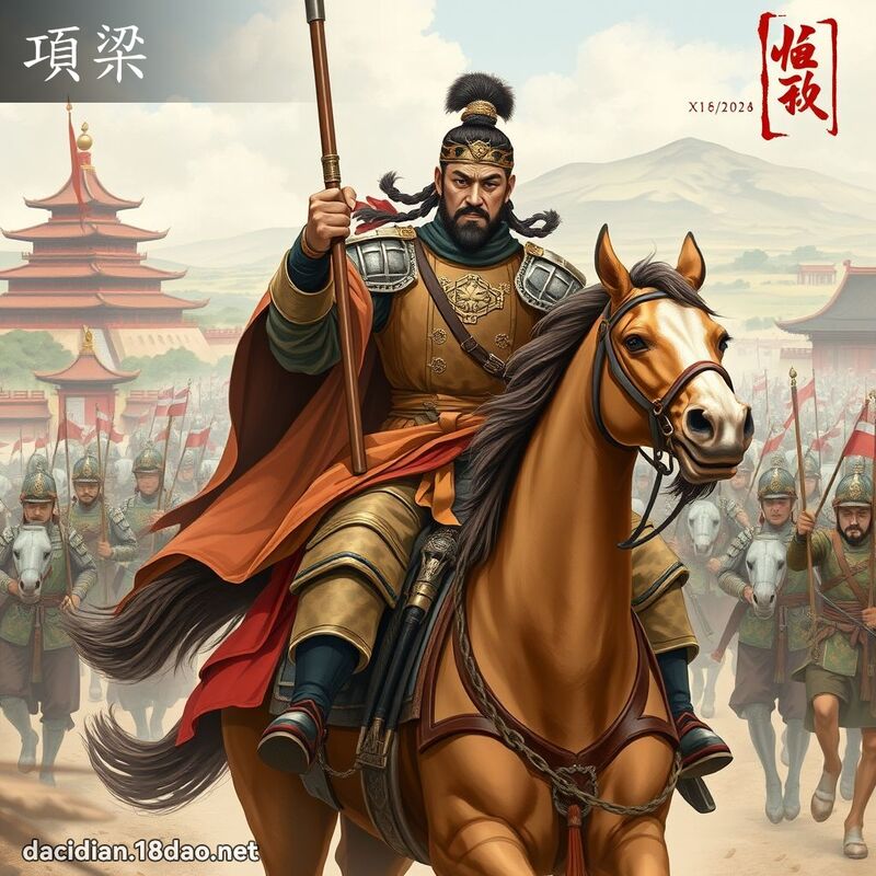 項梁 - 國語大辭典配圖