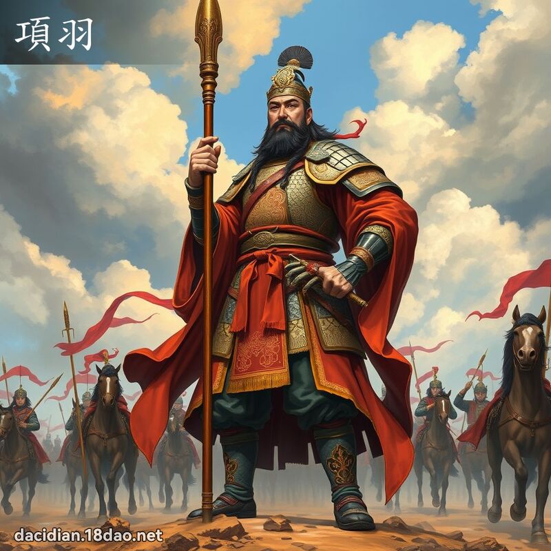 項羽 - 國語大辭典配圖