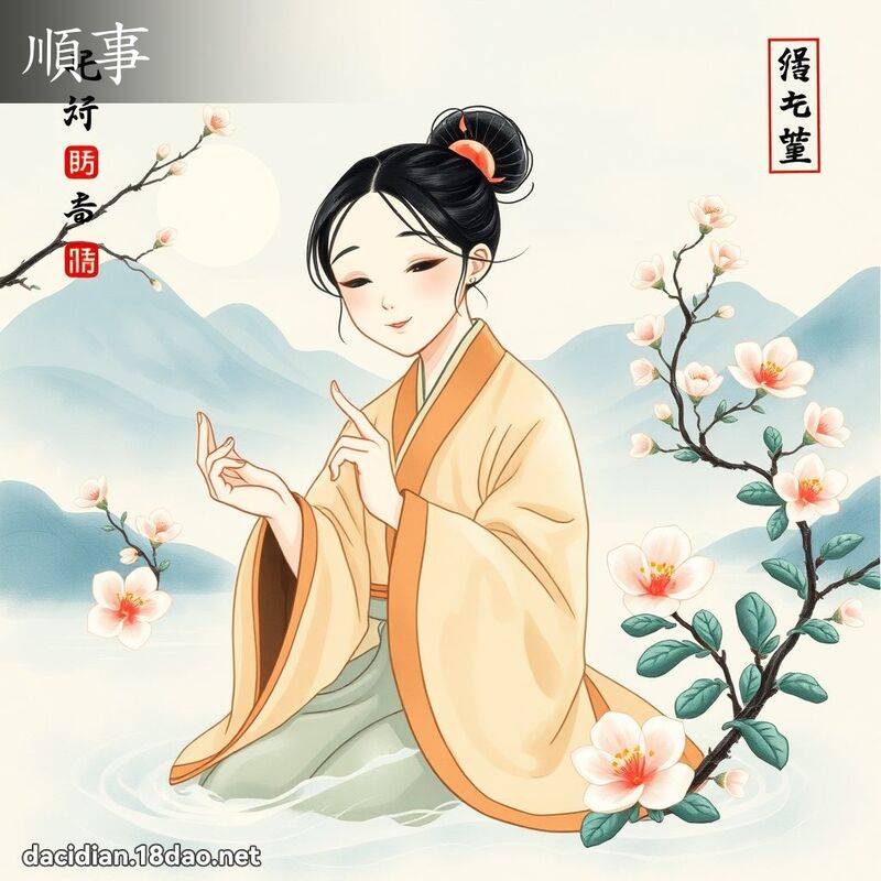 顺事 - 国语大辞典配图
