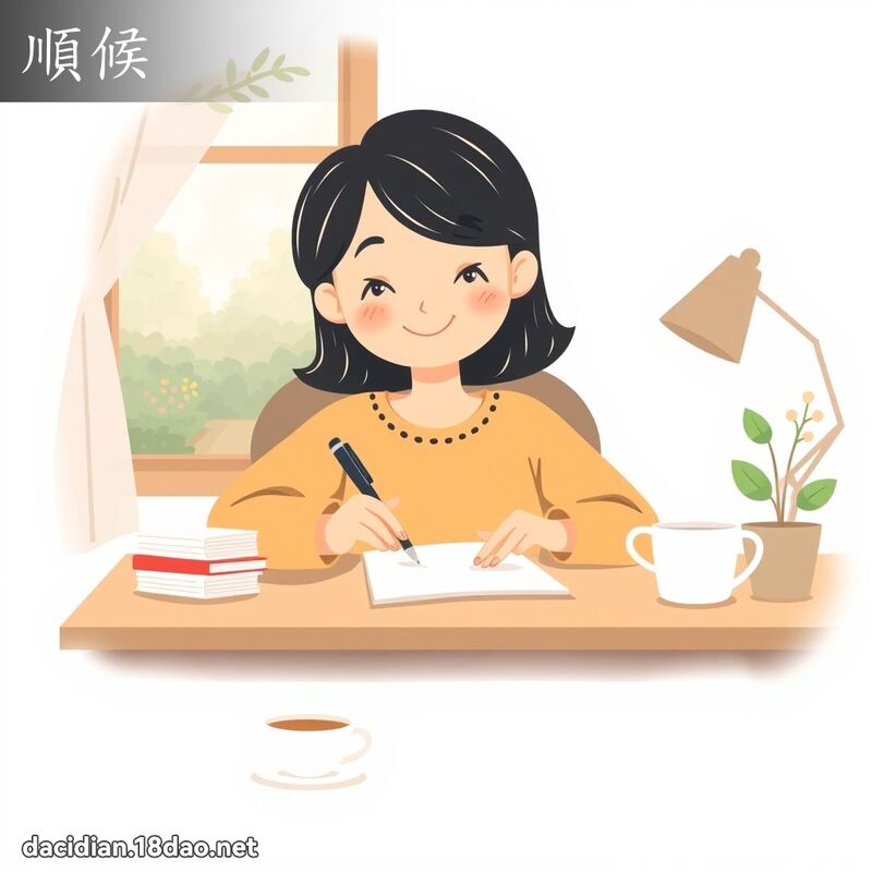順候 - 國語大辭典配圖