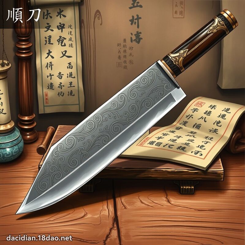 順刀 - 國語大辭典配圖