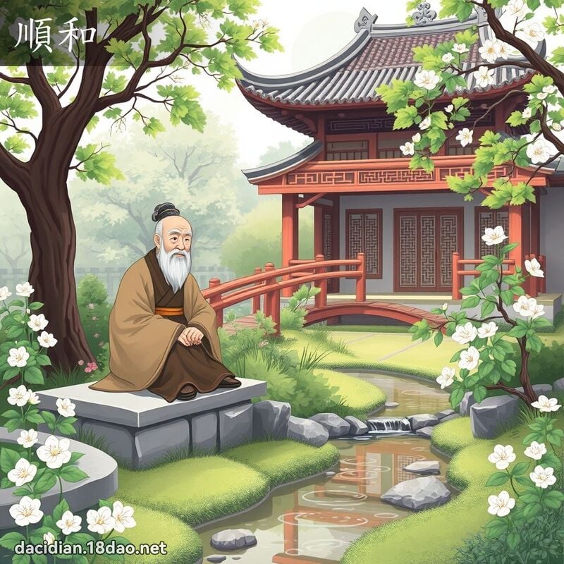 顺和 - 国语大辞典配图