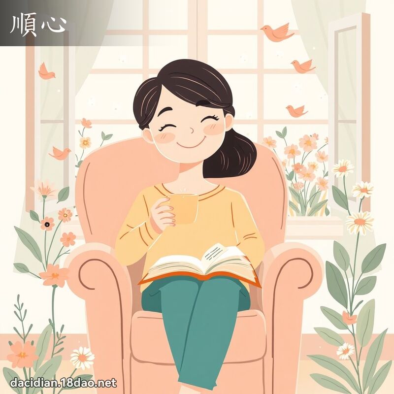 順心 - 國語大辭典配圖