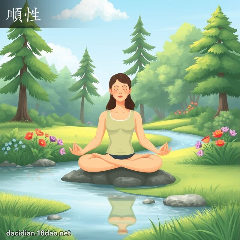 順性 - 國語大辭典配圖