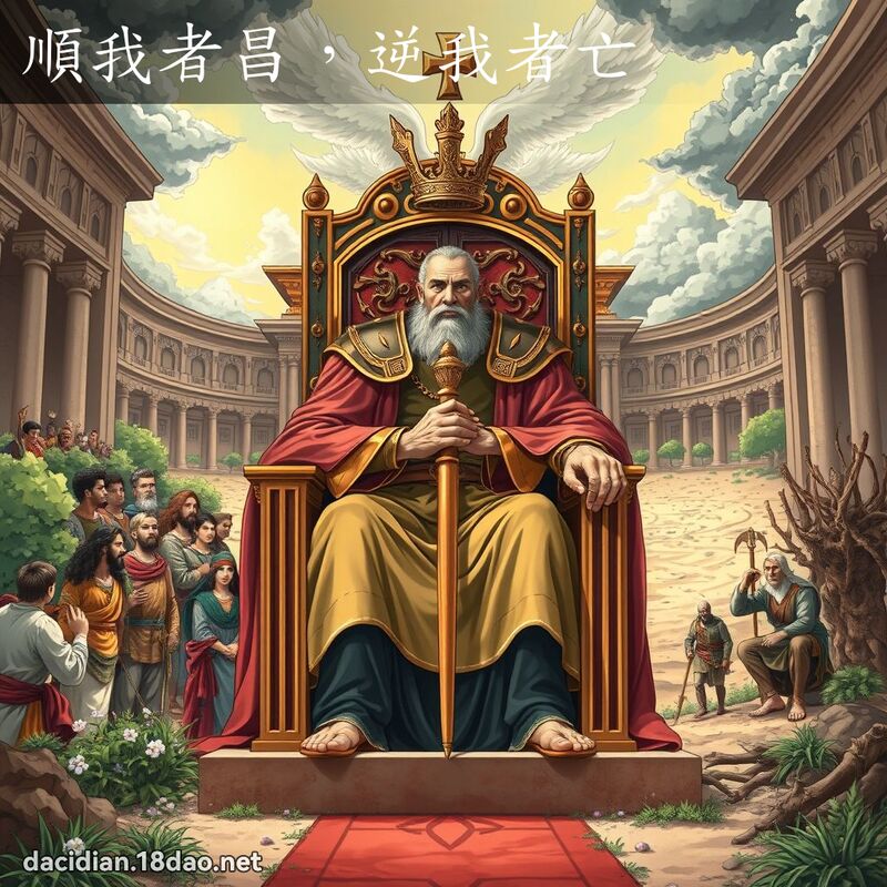 順我者昌，逆我者亡 - 國語大辭典配圖