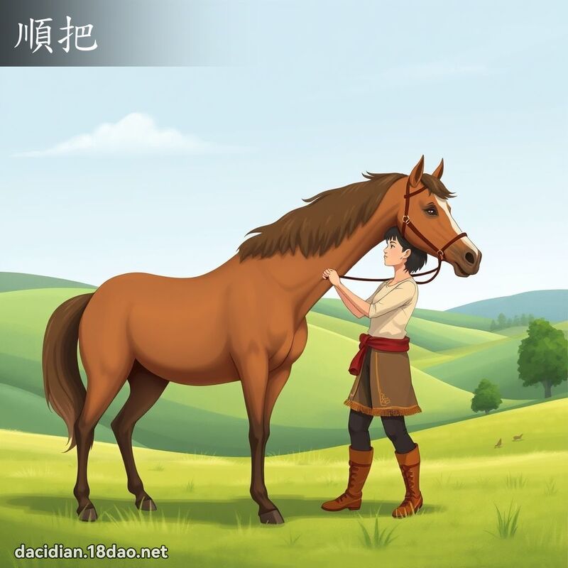 順把 - 國語大辭典配圖