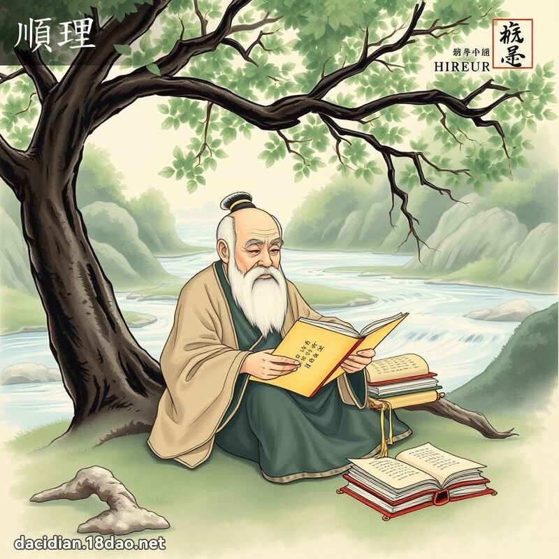 順理 - 國語大辭典配圖