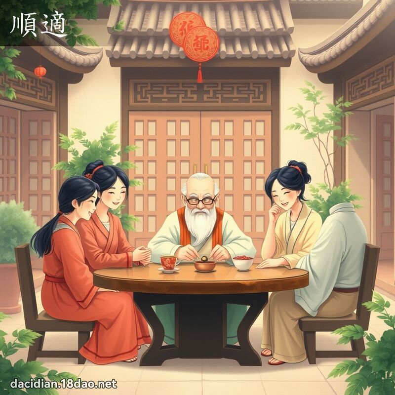順適 - 國語大辭典配圖