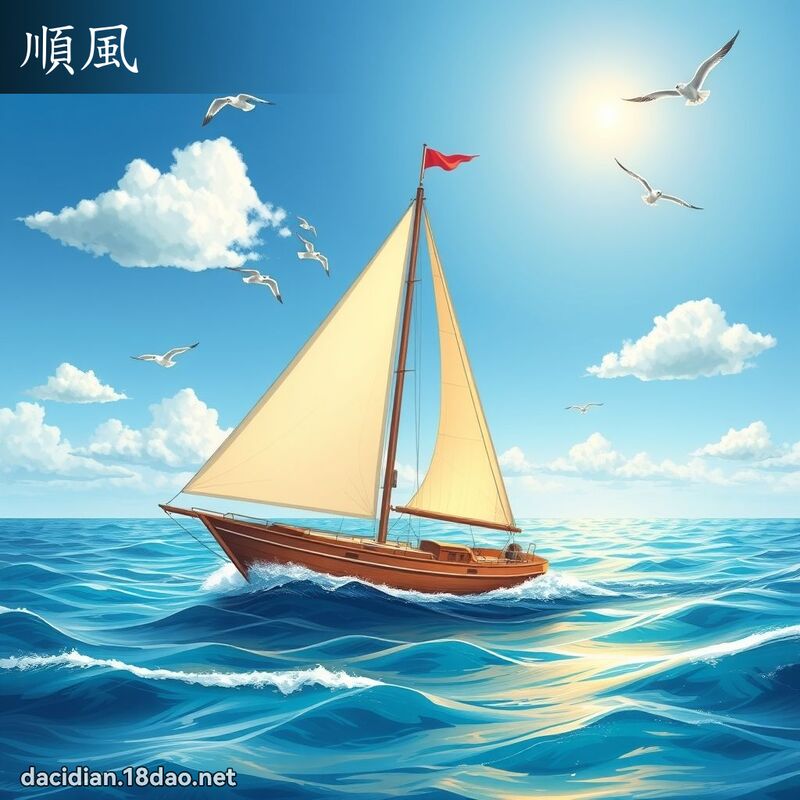 順風 - 國語大辭典配圖