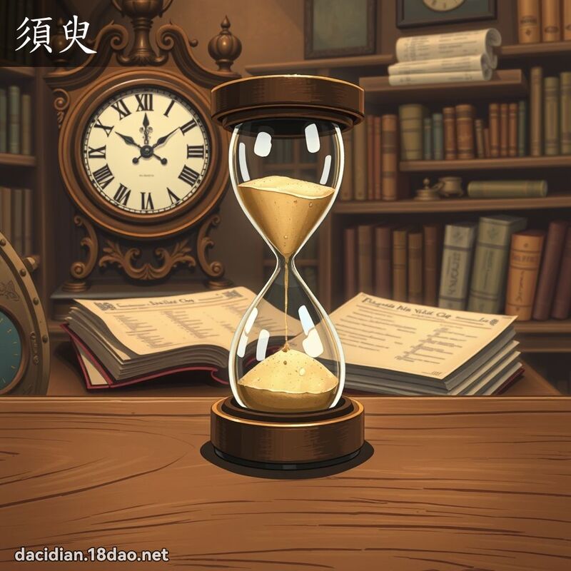 须臾 - 国语大辞典配图