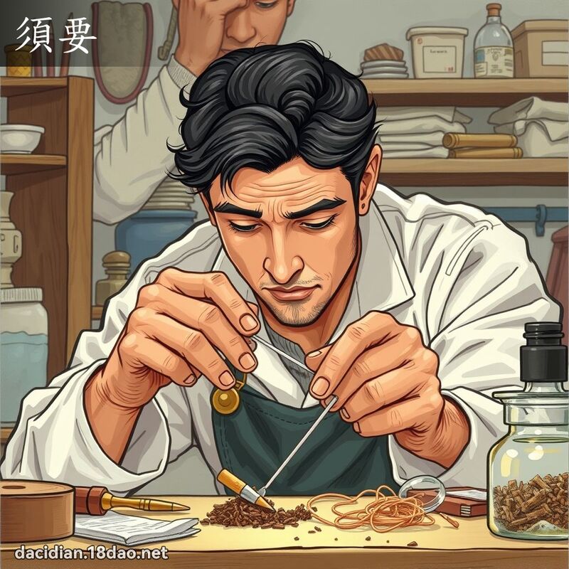 須要 - 國語大辭典配圖