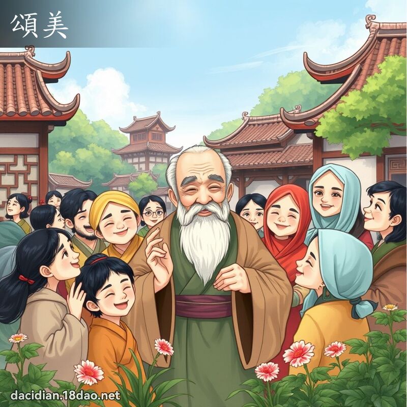 颂美 - 国语大辞典配图