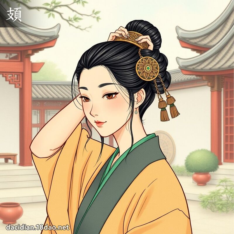 頍 - 國語大辭典配圖