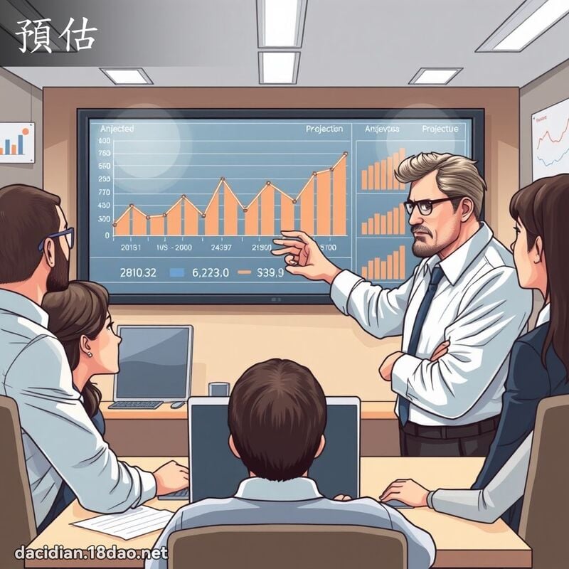 預估 - 國語大辭典配圖