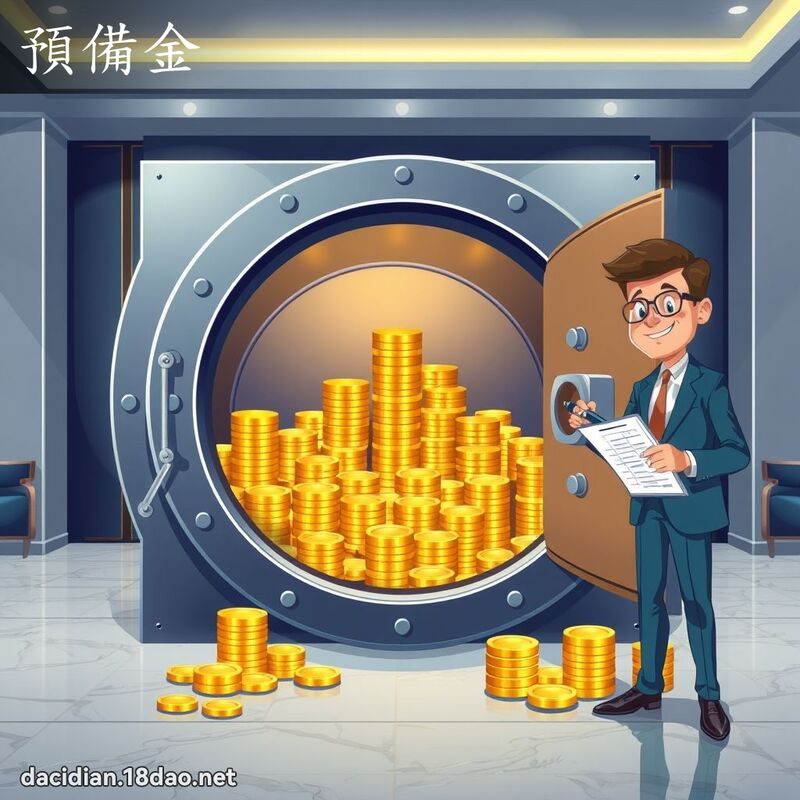 預備金 - 國語大辭典配圖