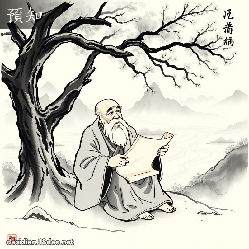 预知 - 国语大辞典配图