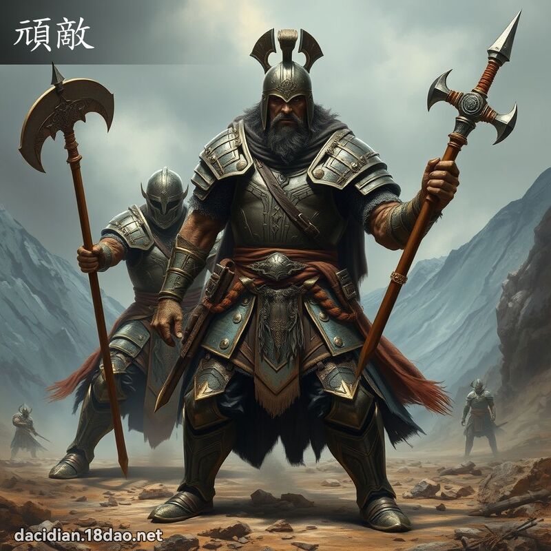 顽敌 - 国语大辞典配图