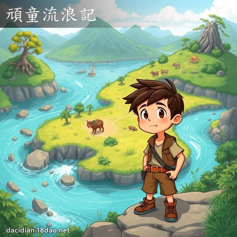 頑童流浪記 - 國語大辭典配圖