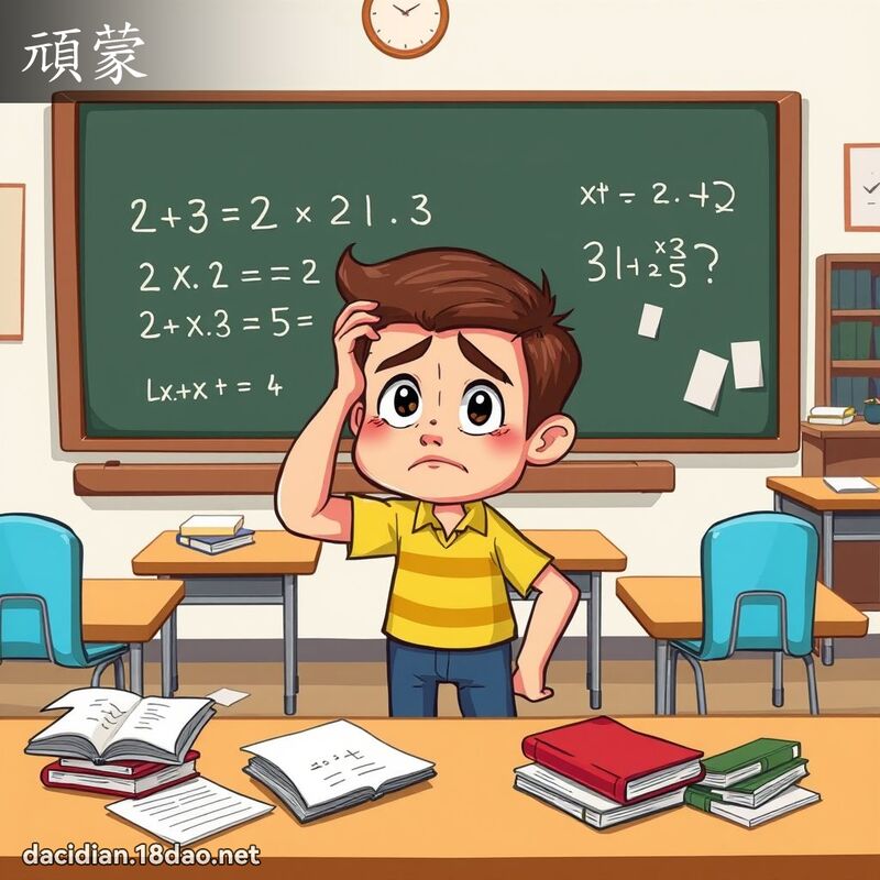 頑蒙 - 國語大辭典配圖