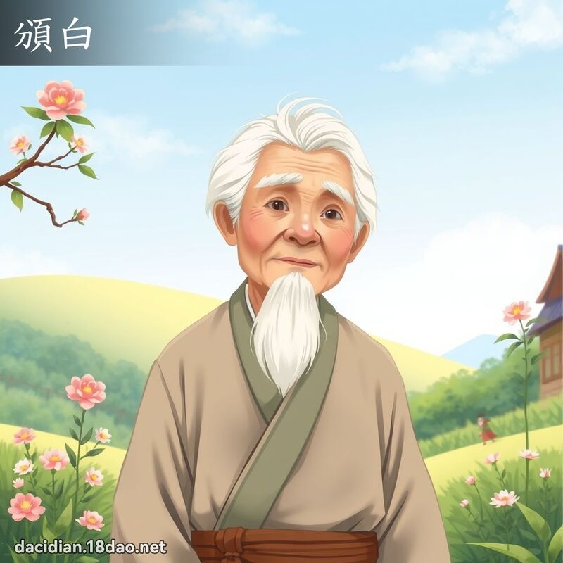 颁白 - 国语大辞典配图