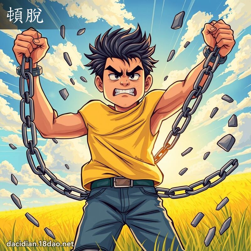 顿脱 - 国语大辞典配图