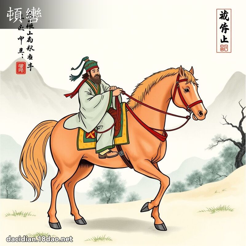 頓轡 - 國語大辭典配圖