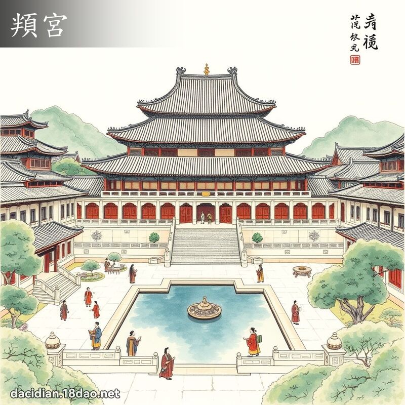 頖宮 - 國語大辭典配圖
