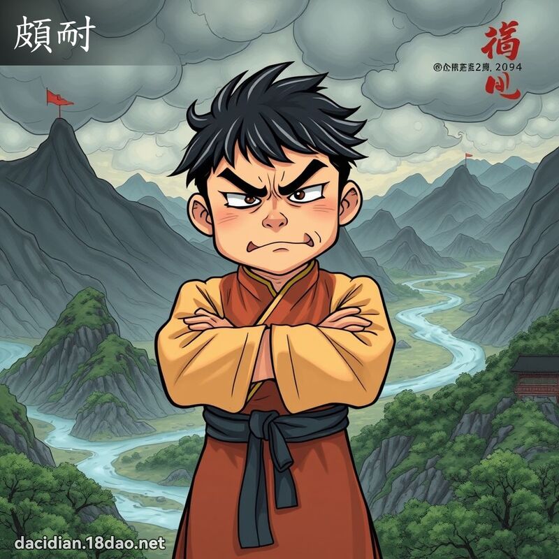 颇耐 - 国语大辞典配图