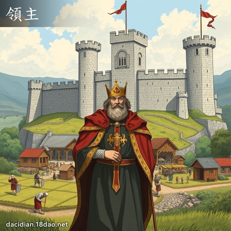 領主 - 國語大辭典配圖