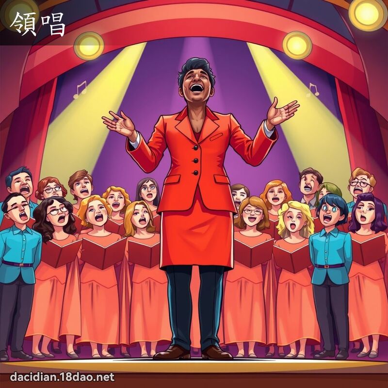 領唱 - 國語大辭典配圖