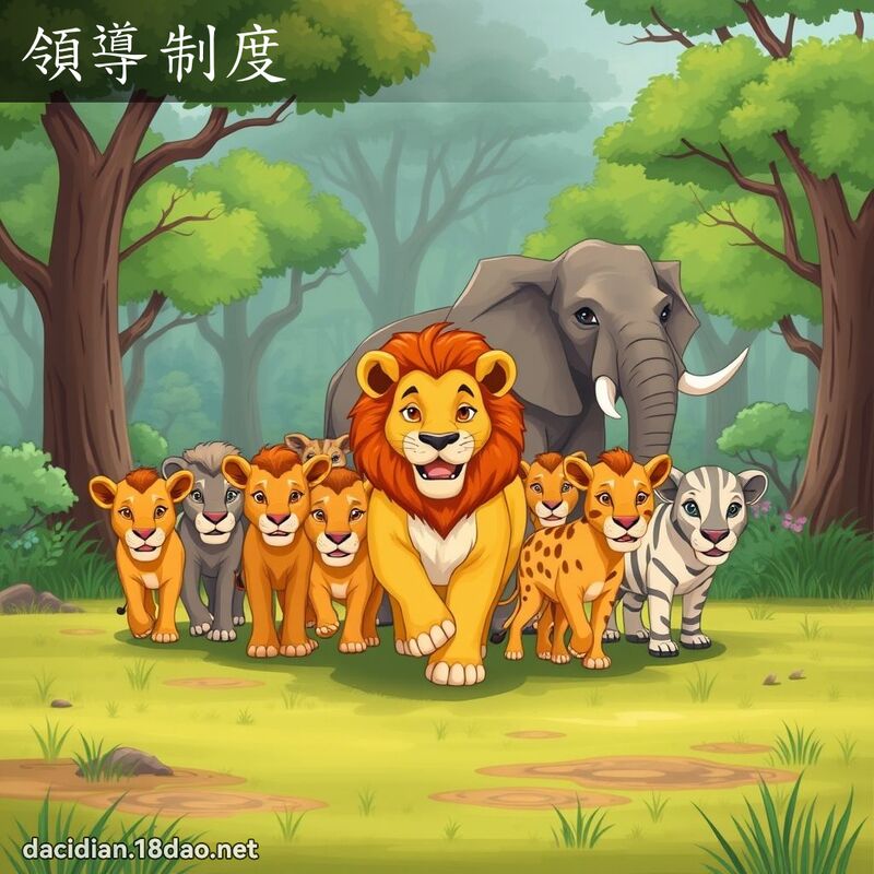 领导制度 - 国语大辞典配图