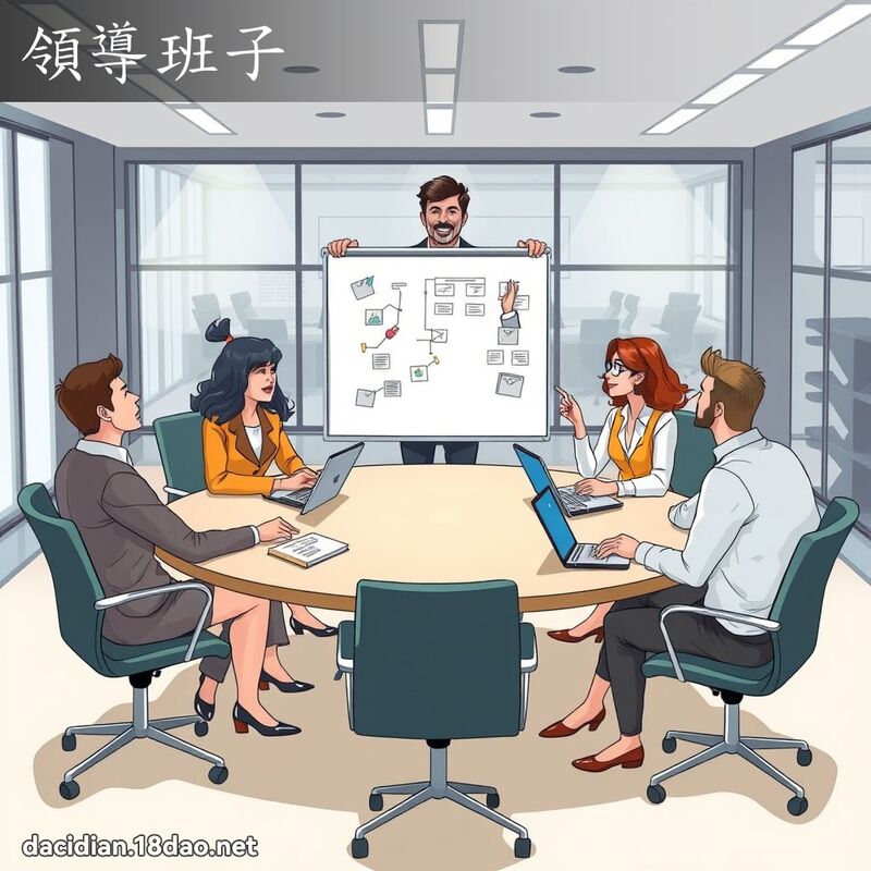 領導班子 - 國語大辭典配圖