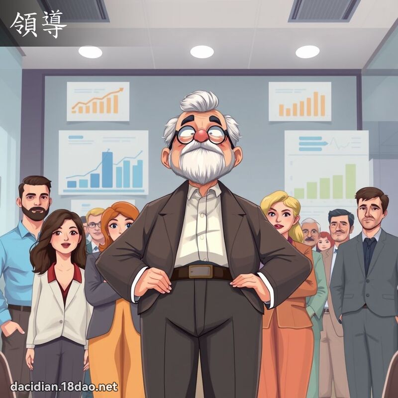 领导 - 国语大辞典配图