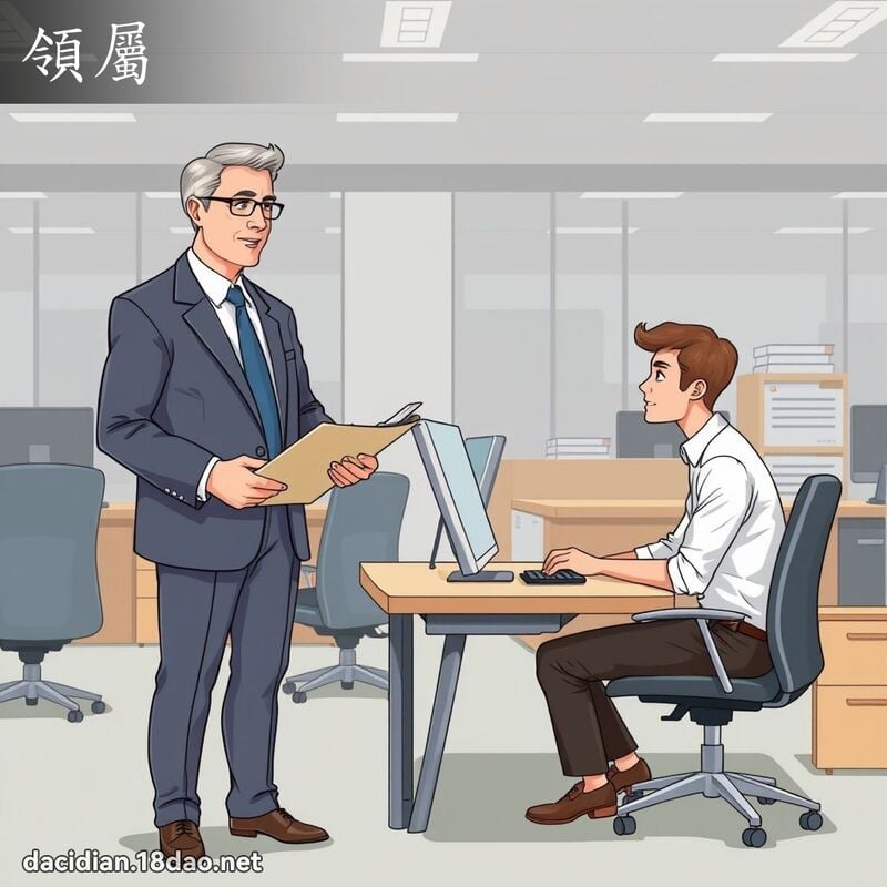 領屬 - 國語大辭典配圖