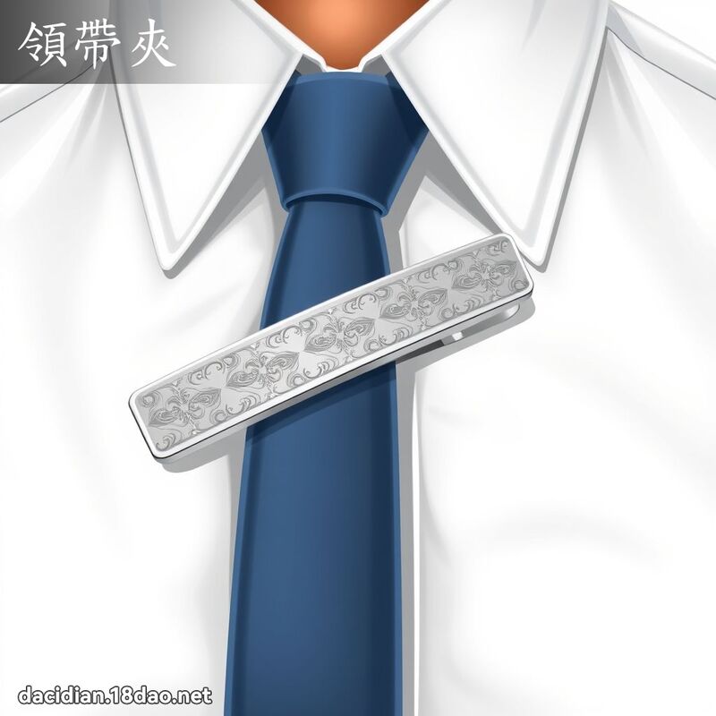 领带夹 - 国语大辞典配图