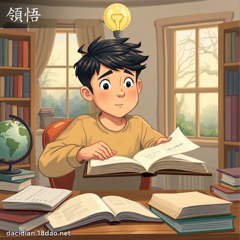 领悟 - 国语大辞典配图